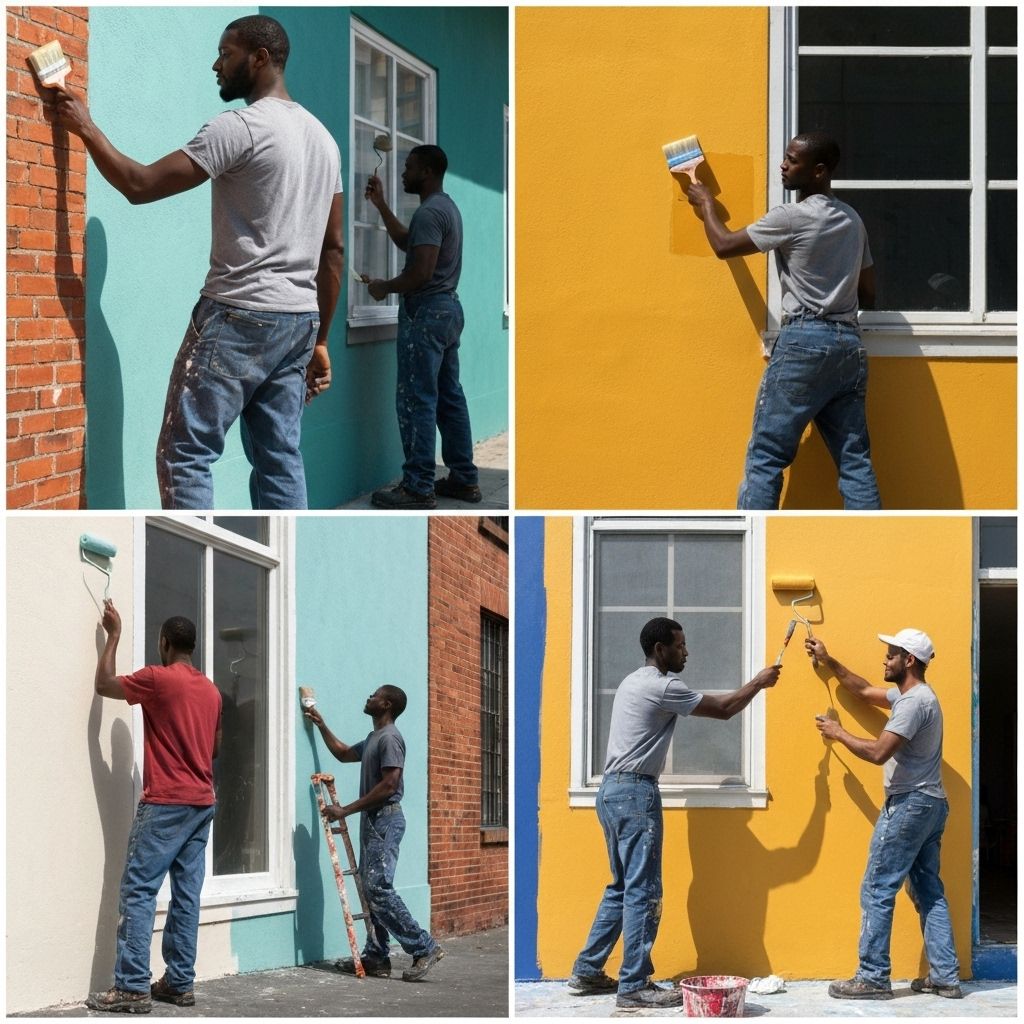 Travaux de peinture